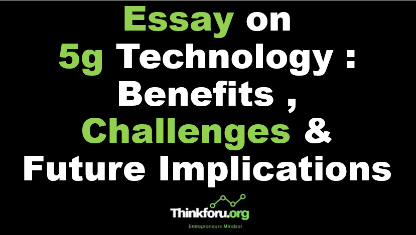essay on 5g technology 250 words